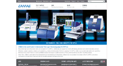 Desktop Screenshot of camag.com
